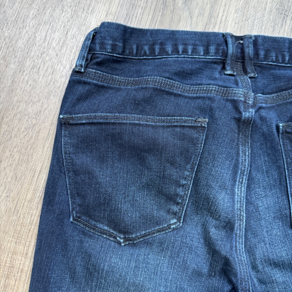 Madewell Skinny Skinny Ankle Jeans Dark Blue - Size 26 - Picture 12 of 13
